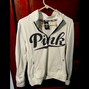 Pink Victoria Secret Activewear sweater size medium.
